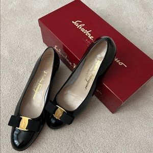 NWT Vintage Salvatore Ferragamo Lillaz pump
